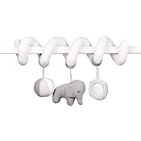 Nattou Espiral de juegos con Figuras colgantes- Tembo- 29 x 19 x 20 cm- Blanco-Gris